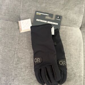 Outdoor Research Black StormTracker Gloves